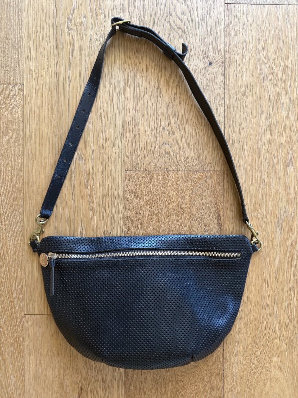 Clare V Perforated Grande Fanny